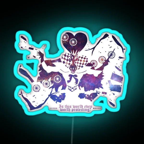 Sayaka Miki Witch RGB Neon Sign