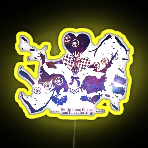 Sayaka Miki Witch RGB Neon Sign