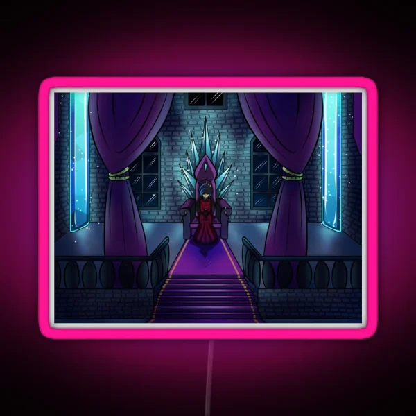 SBK Crystal Queen RGB Neon Sign