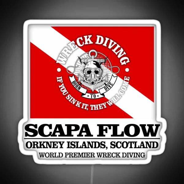 Scapa Flow Best Wrecks RGB Neon Sign