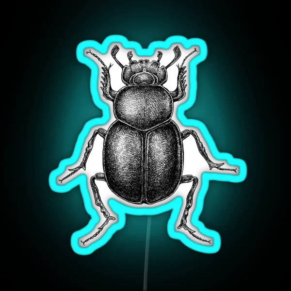 Scarab Beetle RGB Neon Sign