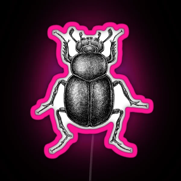 Scarab Beetle RGB Neon Sign