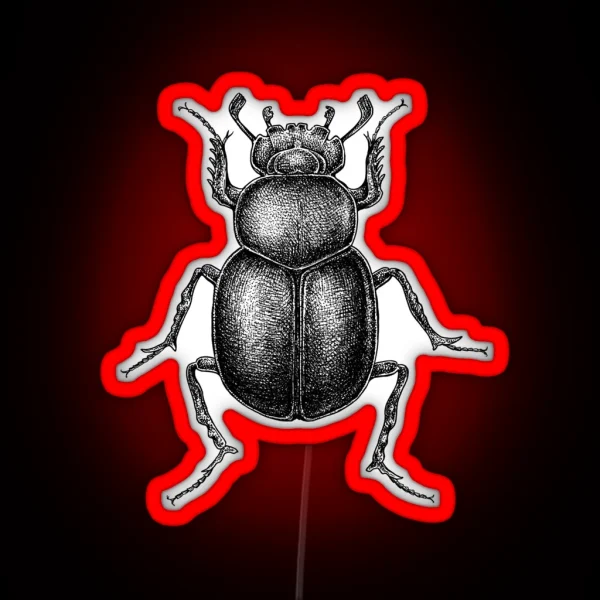 Scarab Beetle RGB Neon Sign