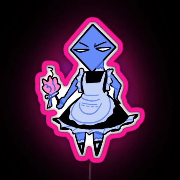Scarab Maid RGB Neon Sign