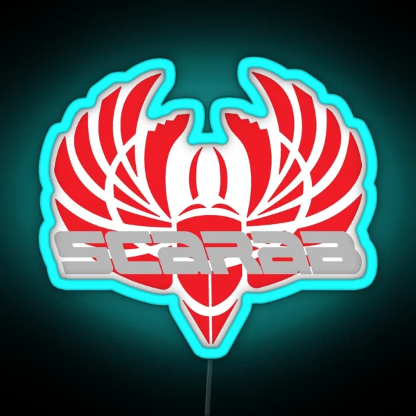 SCARAB RACING BOATS RGB Neon Sign