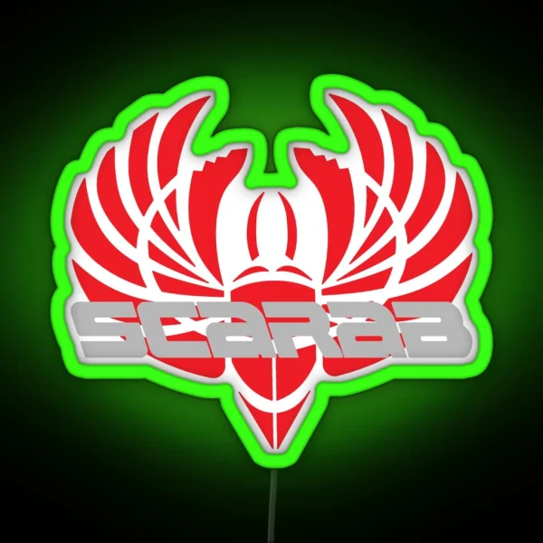 SCARAB RACING BOATS RGB Neon Sign