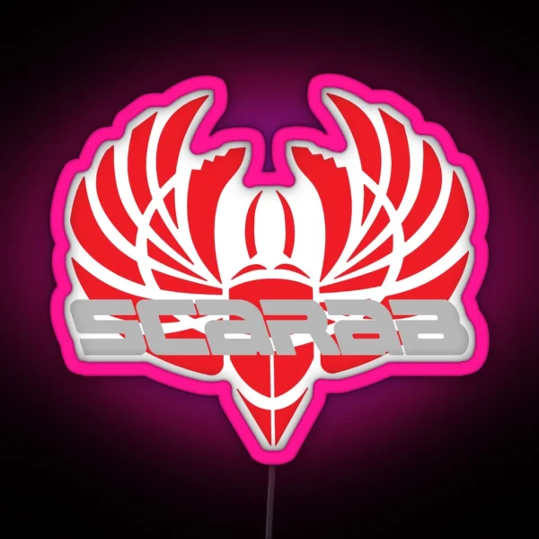 SCARAB RACING BOATS RGB Neon Sign