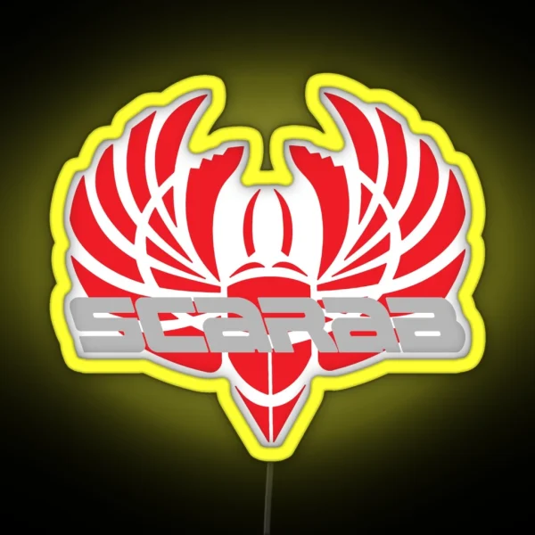 SCARAB RACING BOATS RGB Neon Sign