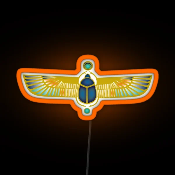 Scarab RGB Neon Sign