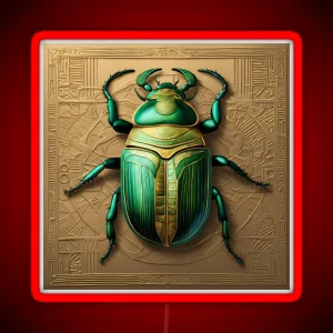 Scarab RGB Neon Sign