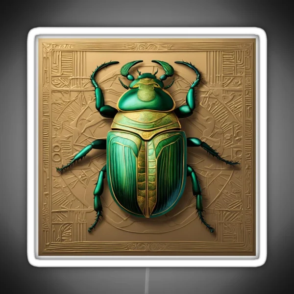 Scarab RGB Neon Sign