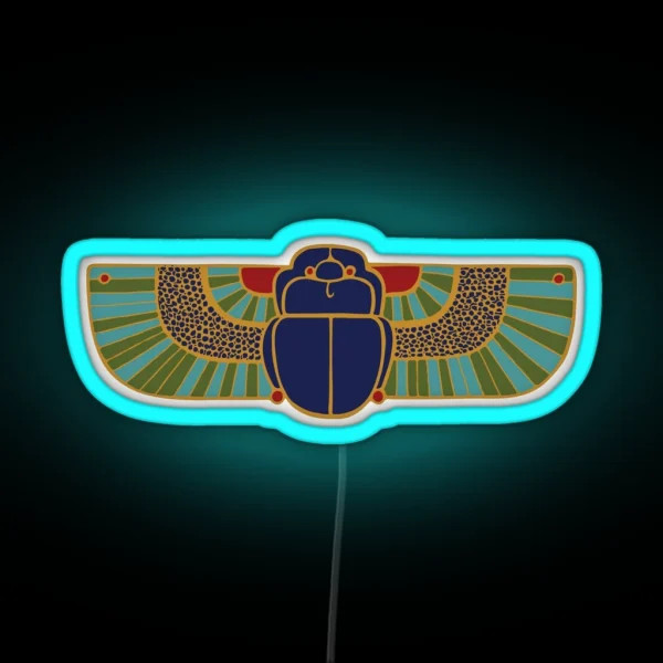 Scarab RGB Neon Sign