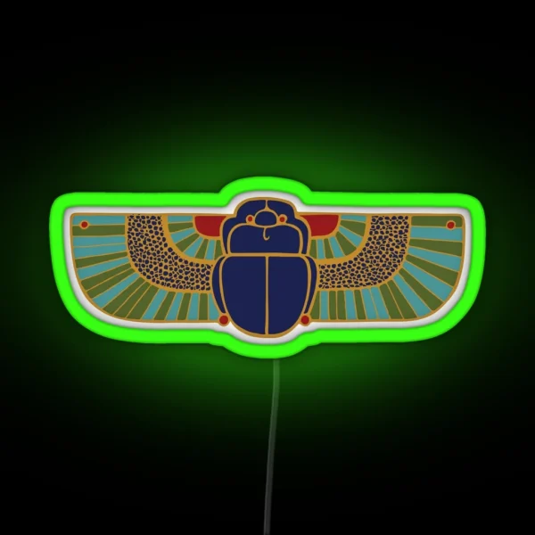 Scarab RGB Neon Sign