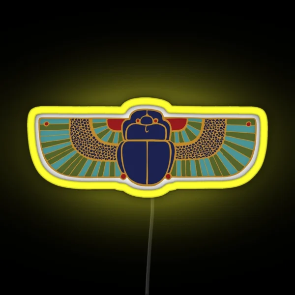 Scarab RGB Neon Sign