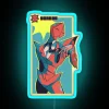 Scarab The God Auditor RGB Neon Sign - Elegant Blue Design