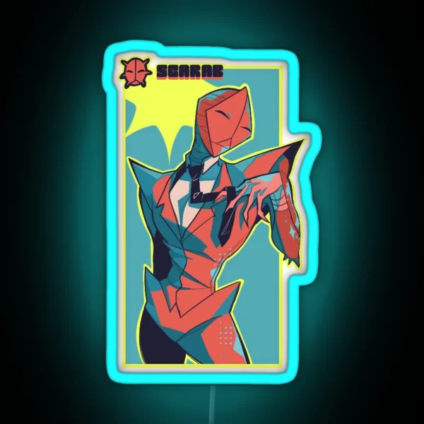 Scarab The God Auditor RGB Neon Sign