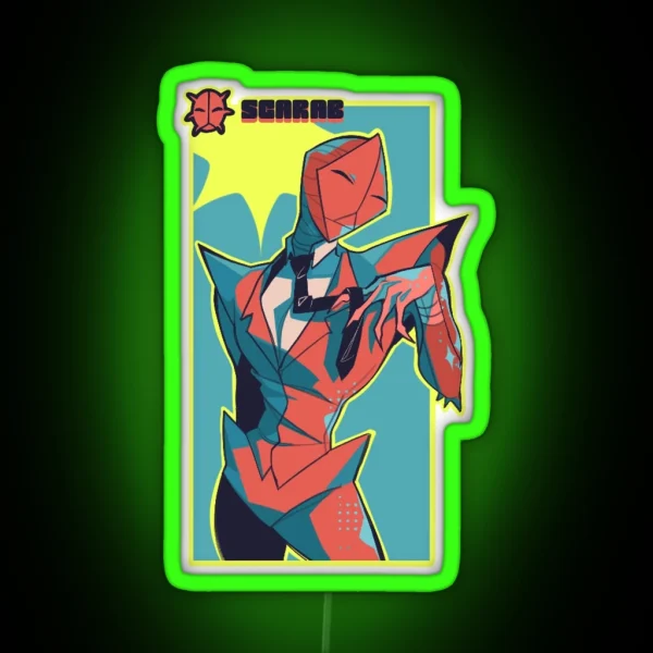 Scarab The God Auditor RGB Neon Sign