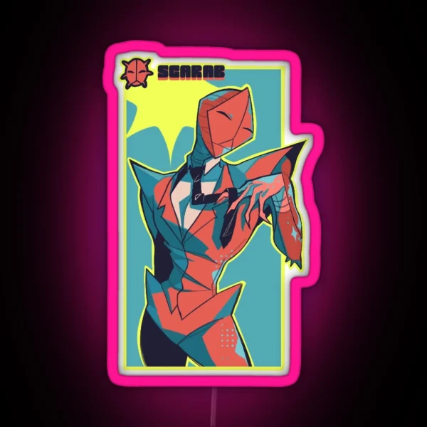 Scarab The God Auditor RGB Neon Sign