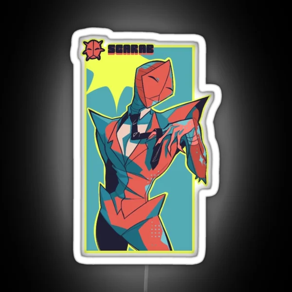 Scarab The God Auditor RGB Neon Sign