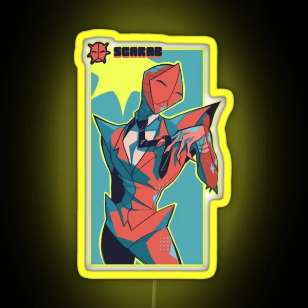 Scarab The God Auditor RGB Neon Sign