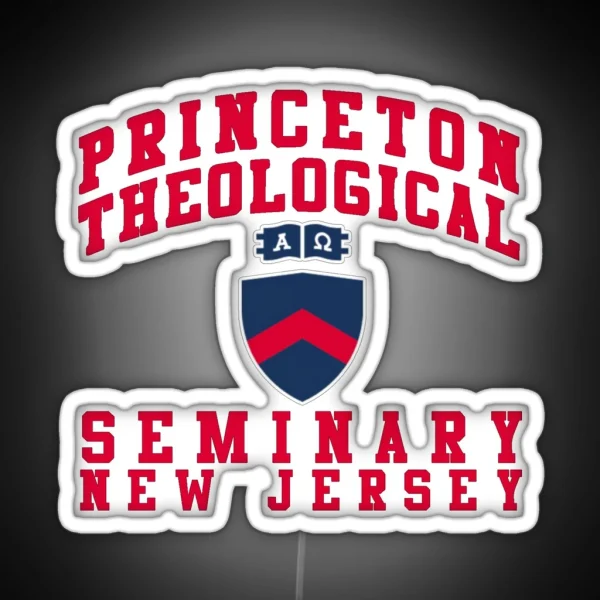 School Of Theology In Princeton New Jersey RGB Neon Sign