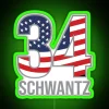 schwantz-34-motorcycle-rider-neon-flag-green