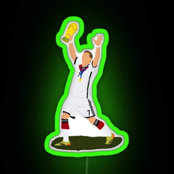 Schweinsteiger Minimalist RGB Neon Sign