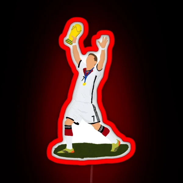 Schweinsteiger Minimalist RGB Neon Sign