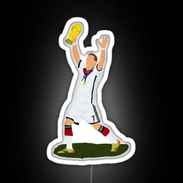 Schweinsteiger Minimalist RGB Neon Sign