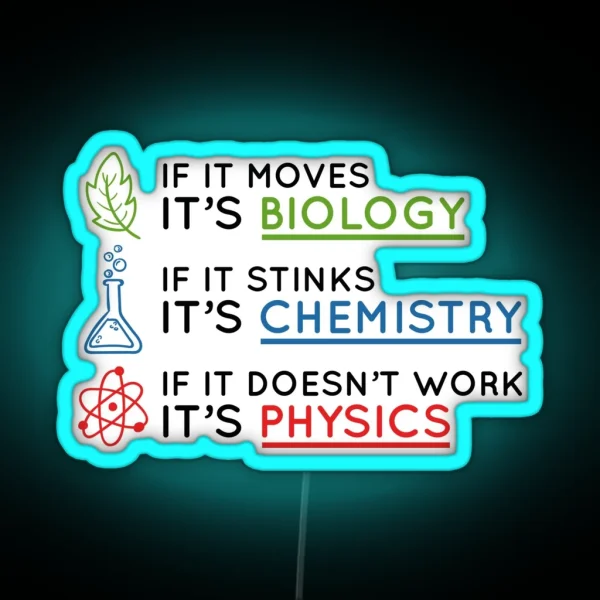 Science RGB Neon Sign