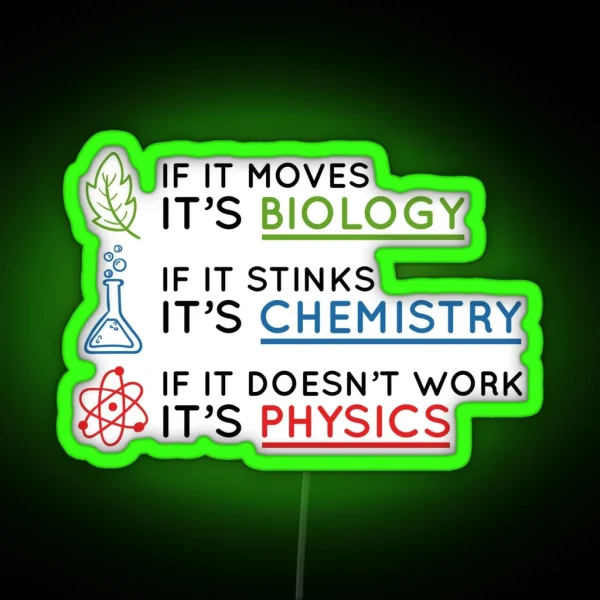 Science RGB Neon Sign