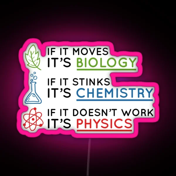 Science RGB Neon Sign