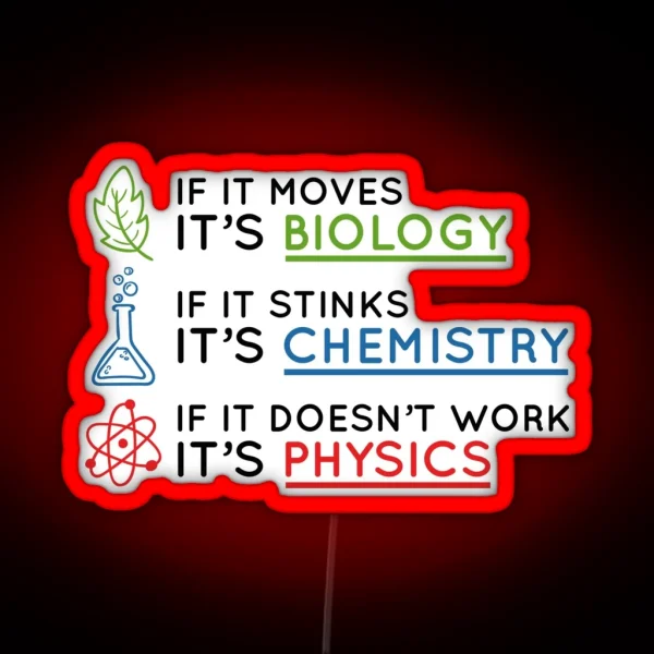 Science RGB Neon Sign