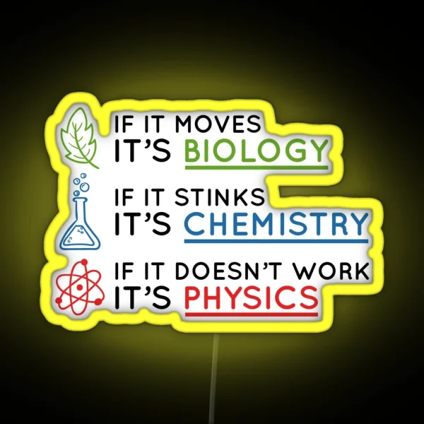 Science RGB Neon Sign