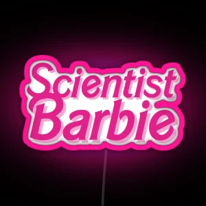 Scientist Barbie RGB Neon Sign