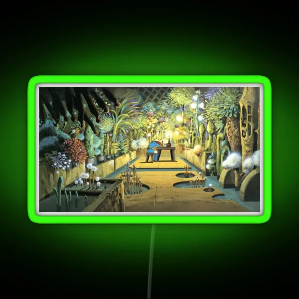 Scientist Nausicaa RGB Neon Sign
