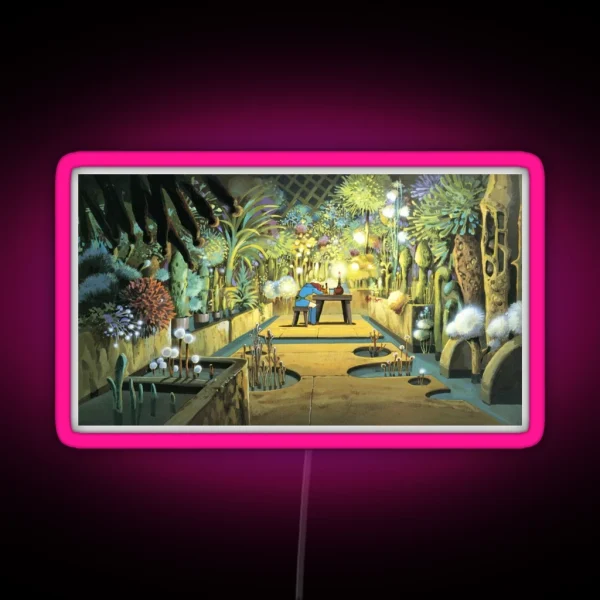 Scientist Nausicaa RGB Neon Sign