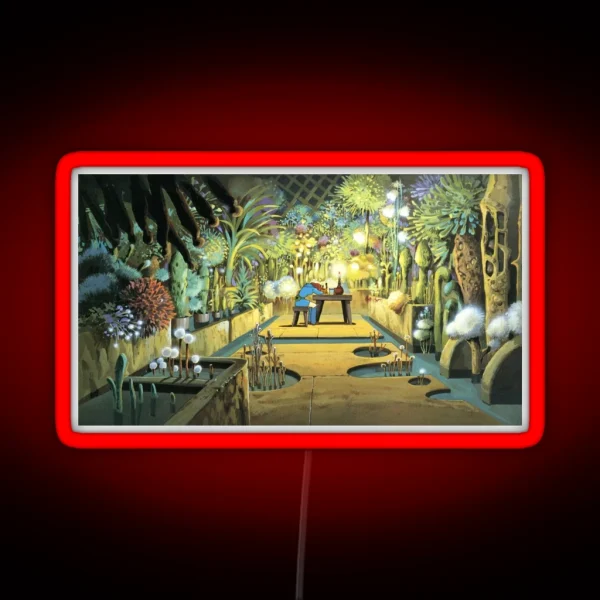 Scientist Nausicaa RGB Neon Sign