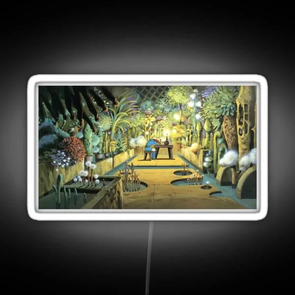 Scientist Nausicaa RGB Neon Sign