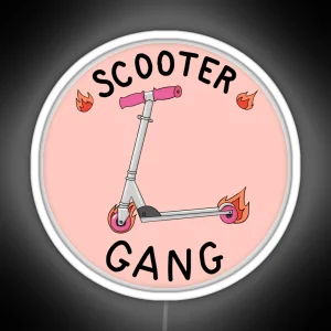 Scooter Gang RGB Neon Sign