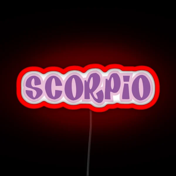 Scorpio Bratz RGB Neon Sign