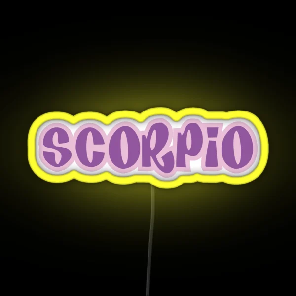 Scorpio Bratz RGB Neon Sign