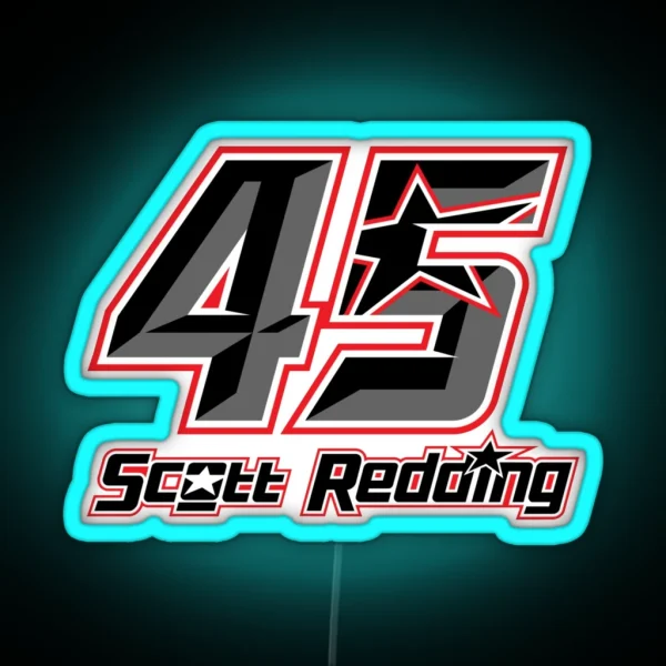 Scott Redding 45 RGB Neon Sign