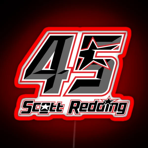 Scott Redding 45 RGB Neon Sign