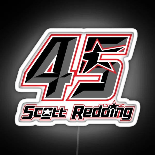 Scott Redding 45 RGB Neon Sign