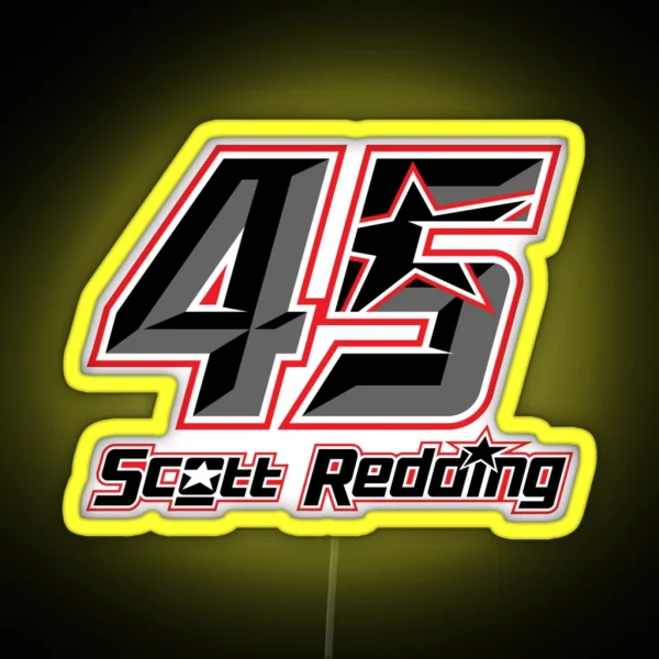 Scott Redding 45 RGB Neon Sign