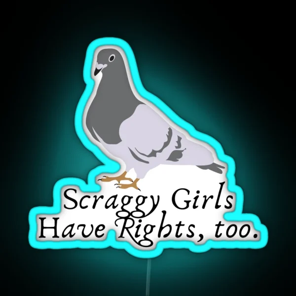 SCRAGGY RIGHTS RGB Neon Sign