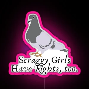 SCRAGGY RIGHTS RGB Neon Sign