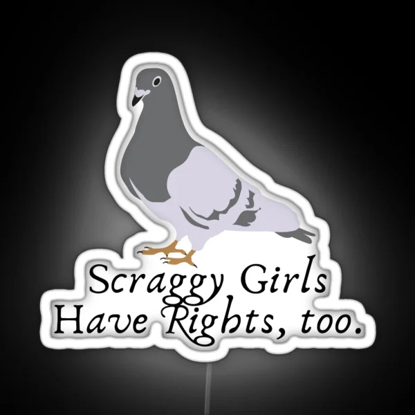 SCRAGGY RIGHTS RGB Neon Sign