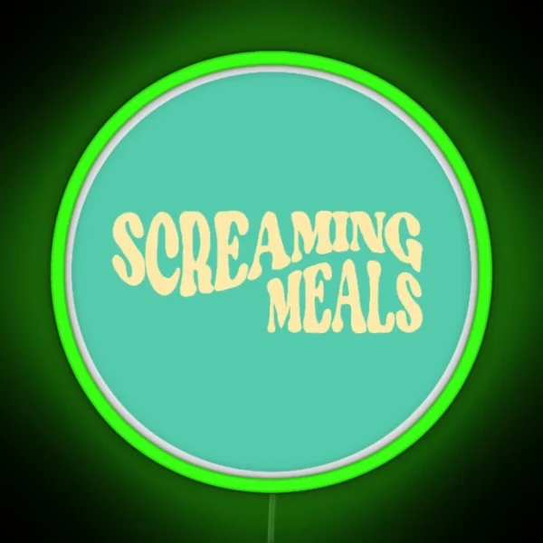 Screaming Meals RGB Neon Sign